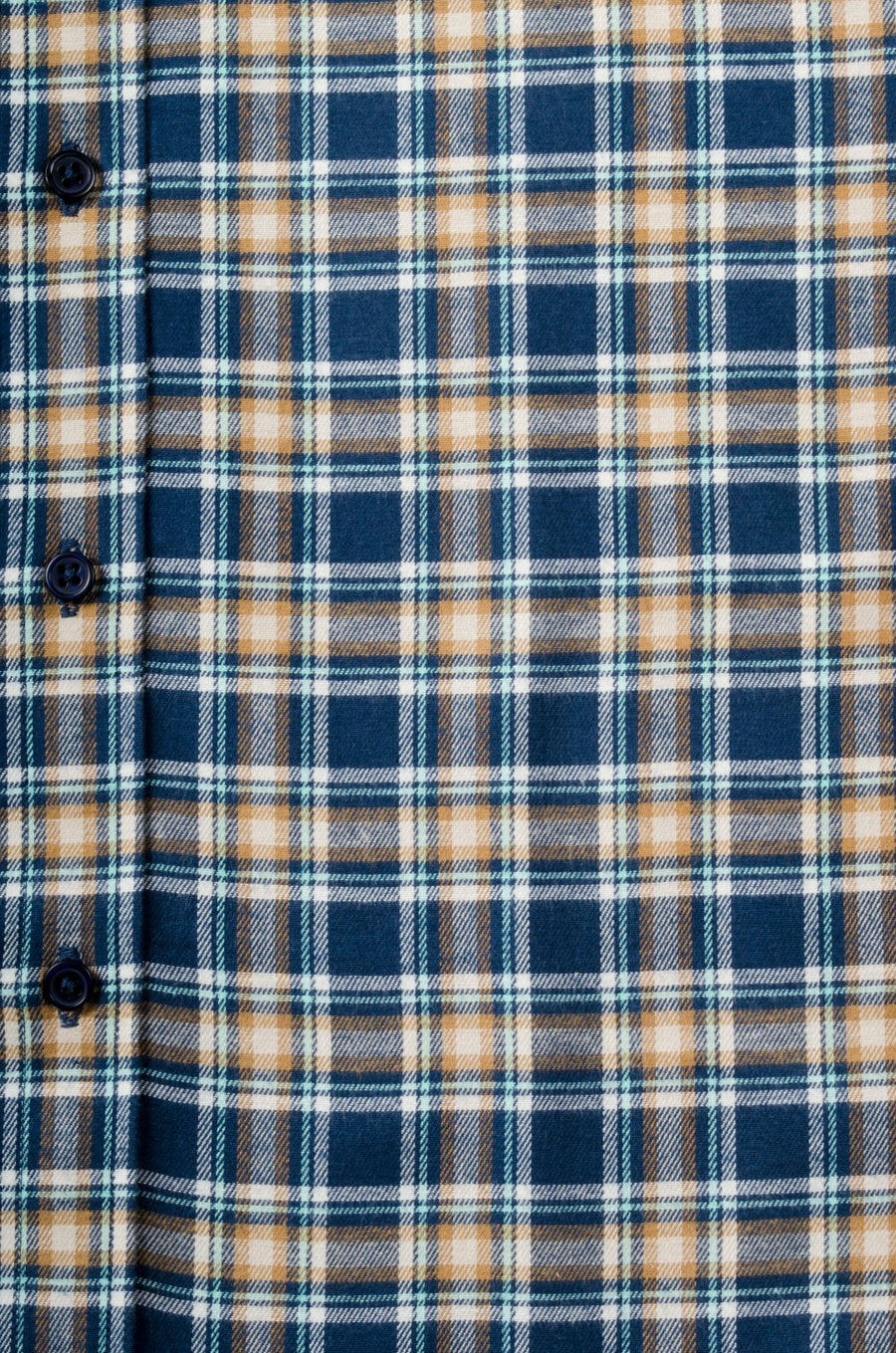 Brushed Check Button Down Shirt