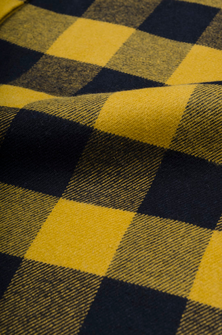 Soft Flannel Check Button Down Collar Shirt