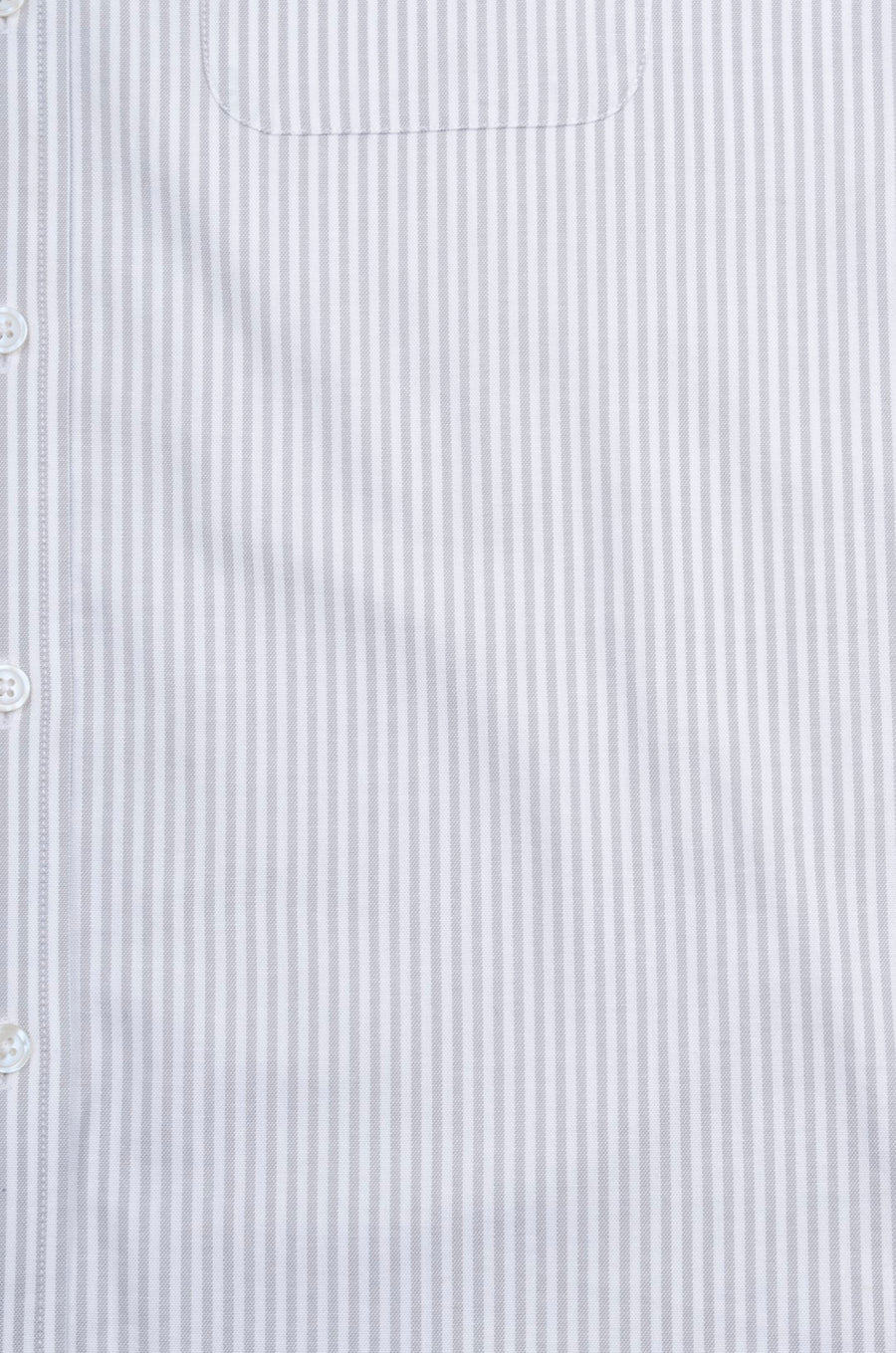 Grey Stripe Oxford Button Down Slim Fit Shirt
