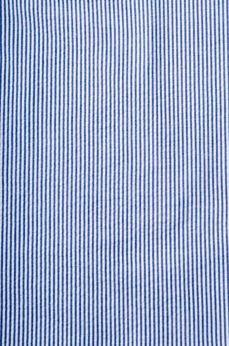 Color Block Seer Sucker Slim Fit Shirt