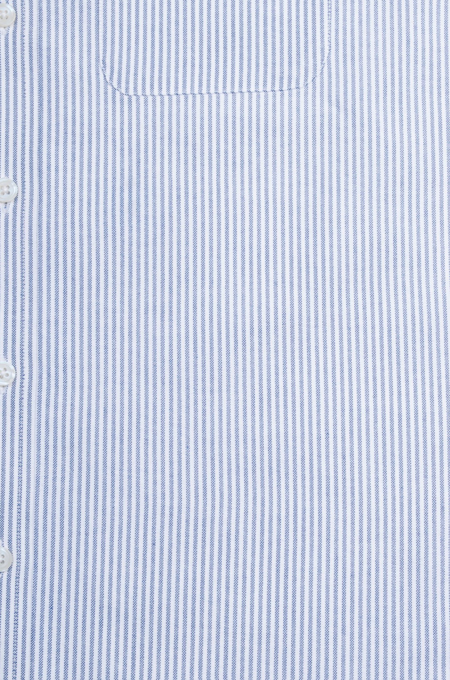 Blue Oxford Stripe Button Down Slim Fit Shirt