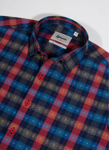 Navajo Cutaway Collar Shirt
