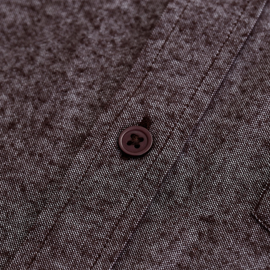 Brushed Cotton Flannel Button Down Shirt