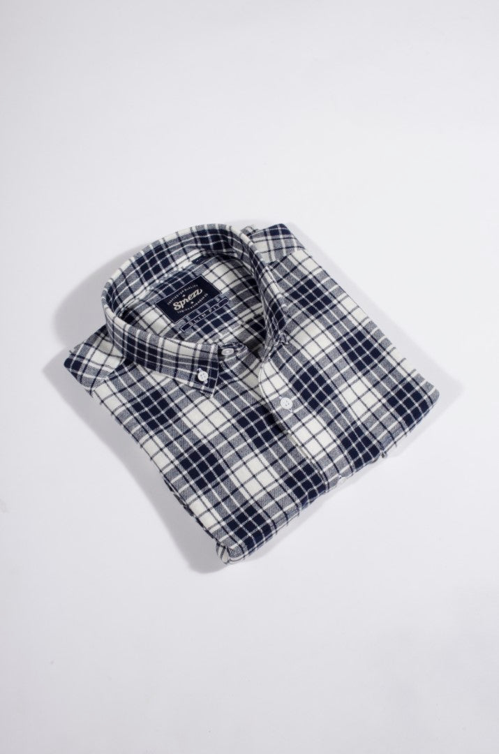 Lumber Check Flannel Button Down Shirt