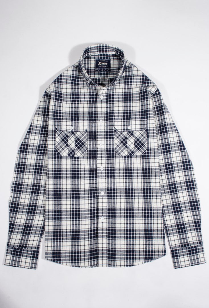 Lumber Check Flannel Button Down Shirt