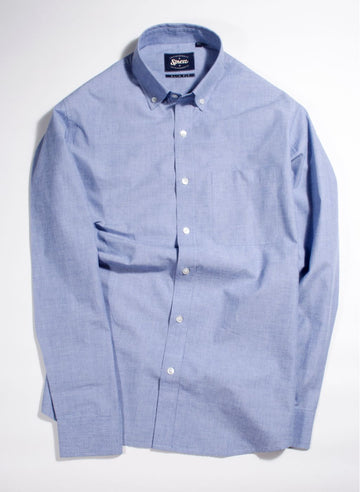 Sky Blue Fil A Fil Button Down Shirt