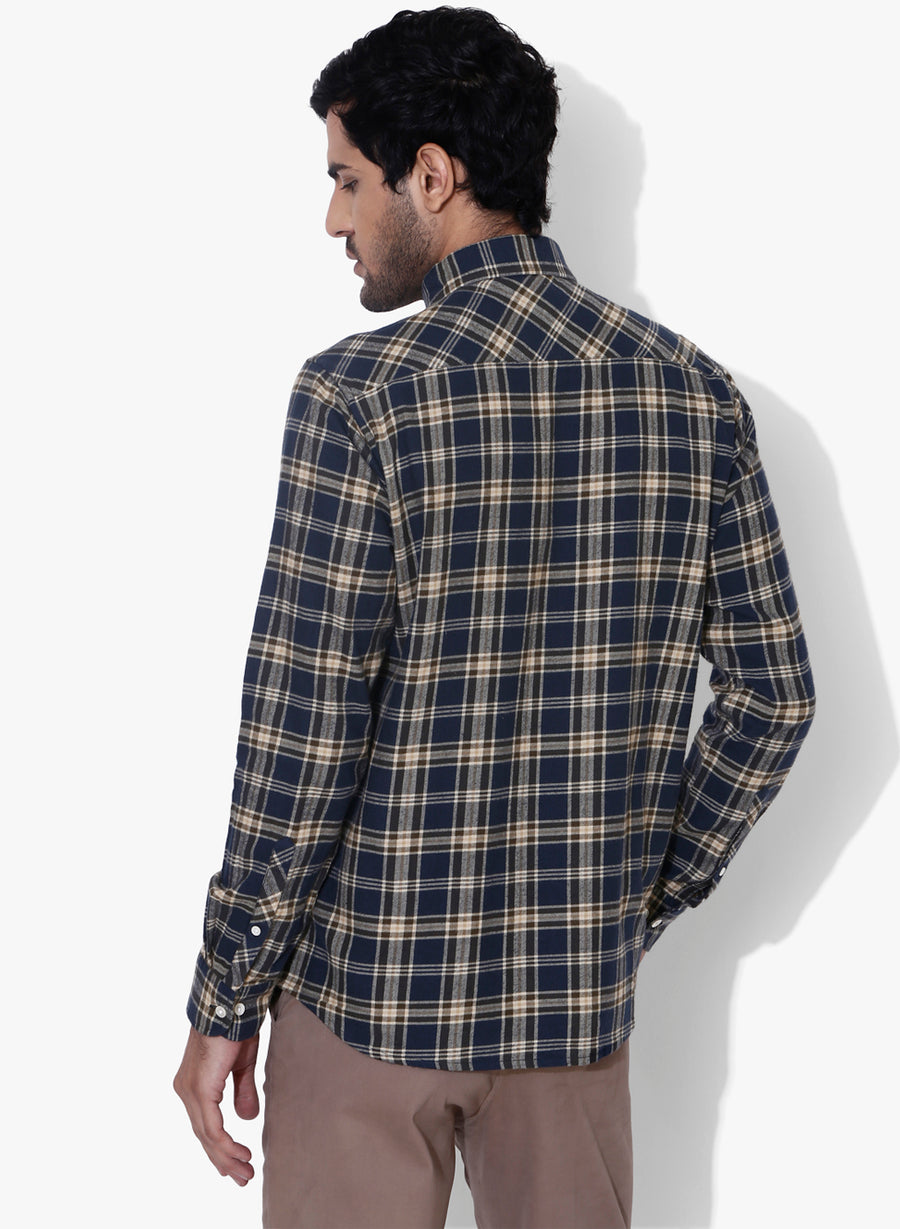 Lumber Jack Brushed Flannel Check Button Down Shirt