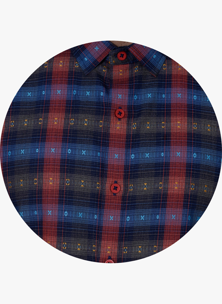 Navajo Cutaway Collar Shirt