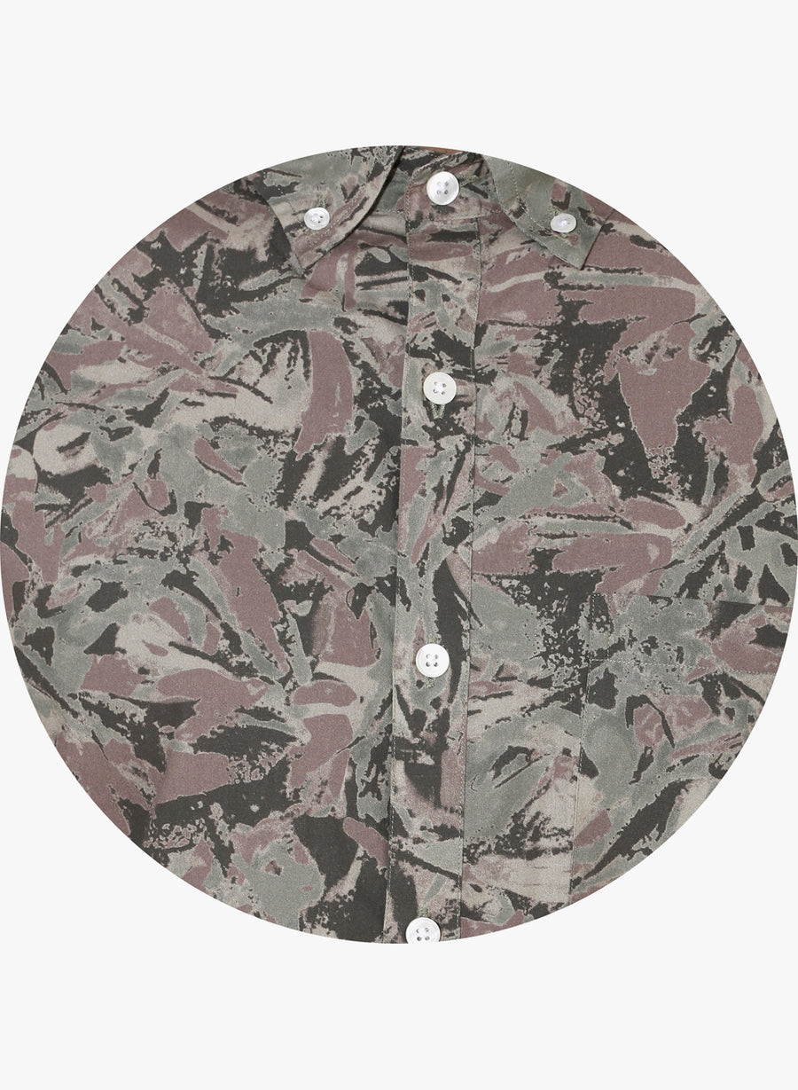 Urban Camo Button Down Shirt