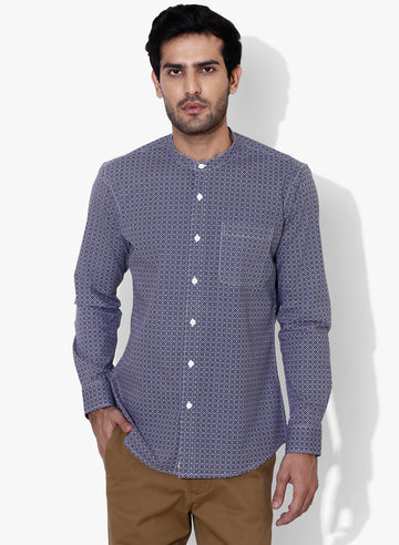 Marrakech Grandad collar Slim Fit Shirt