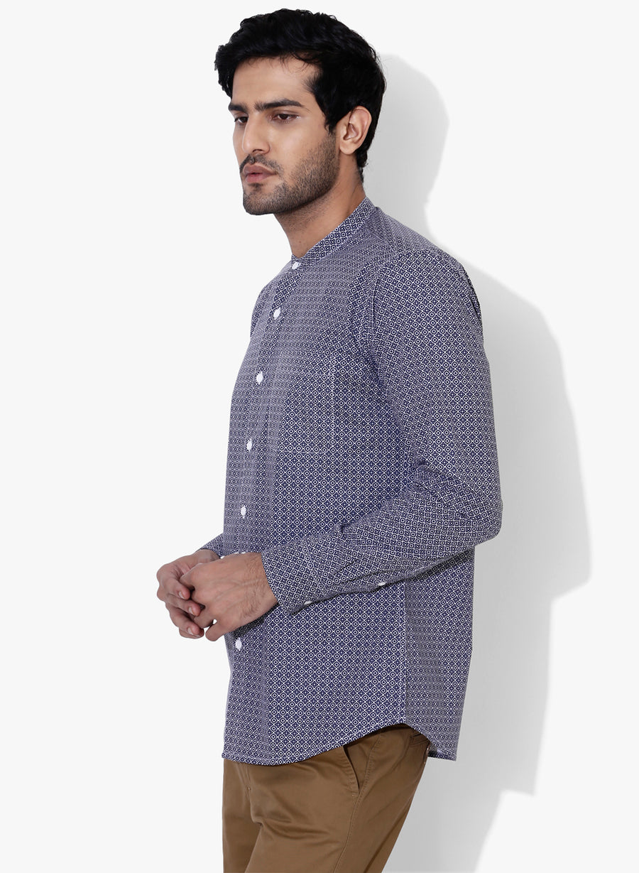 Marrakech Grandad collar Slim Fit Shirt