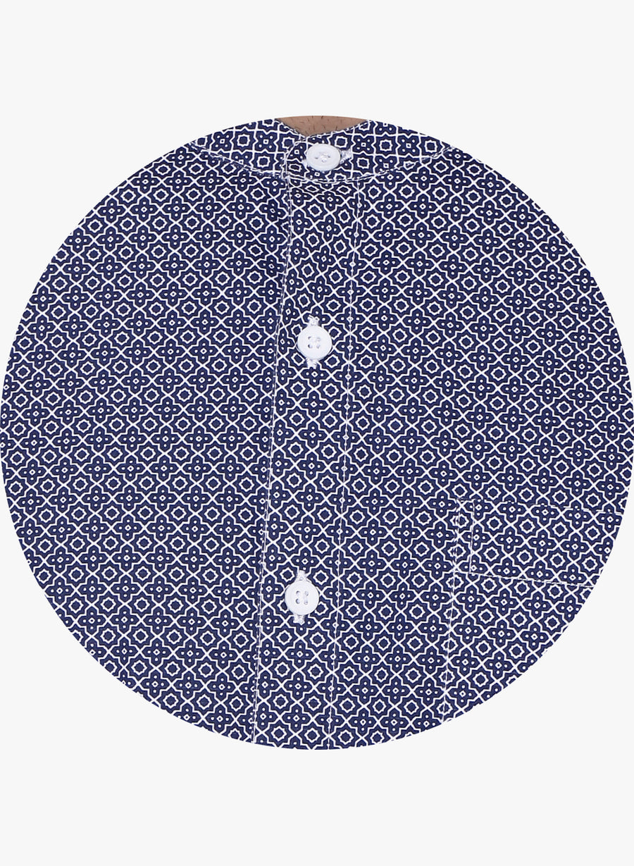 Marrakech Grandad collar Slim Fit Shirt