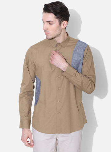 Giro Color Block Full Sleeves Shirt