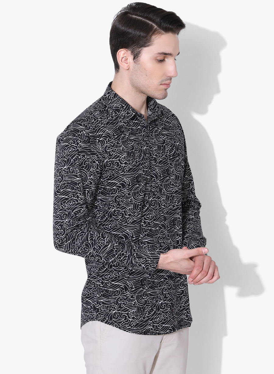 Kaiga Print Full Sleeves Shirt