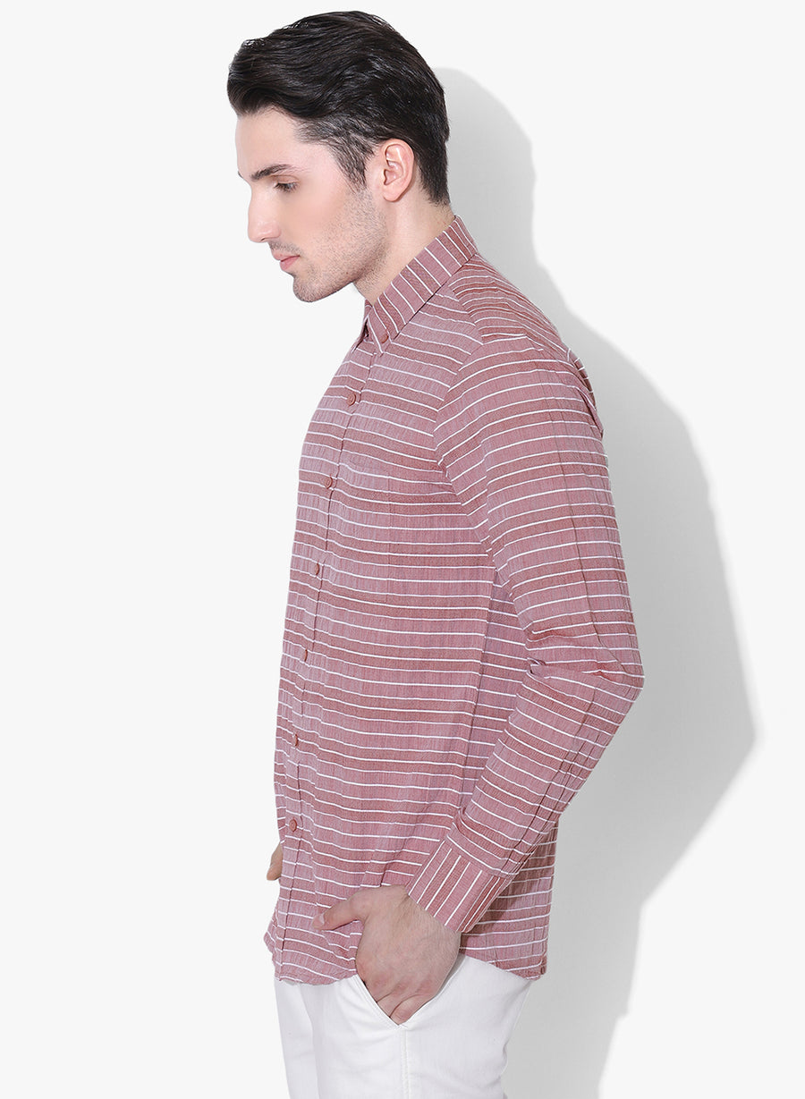 Suto Striper Button Down Shirt