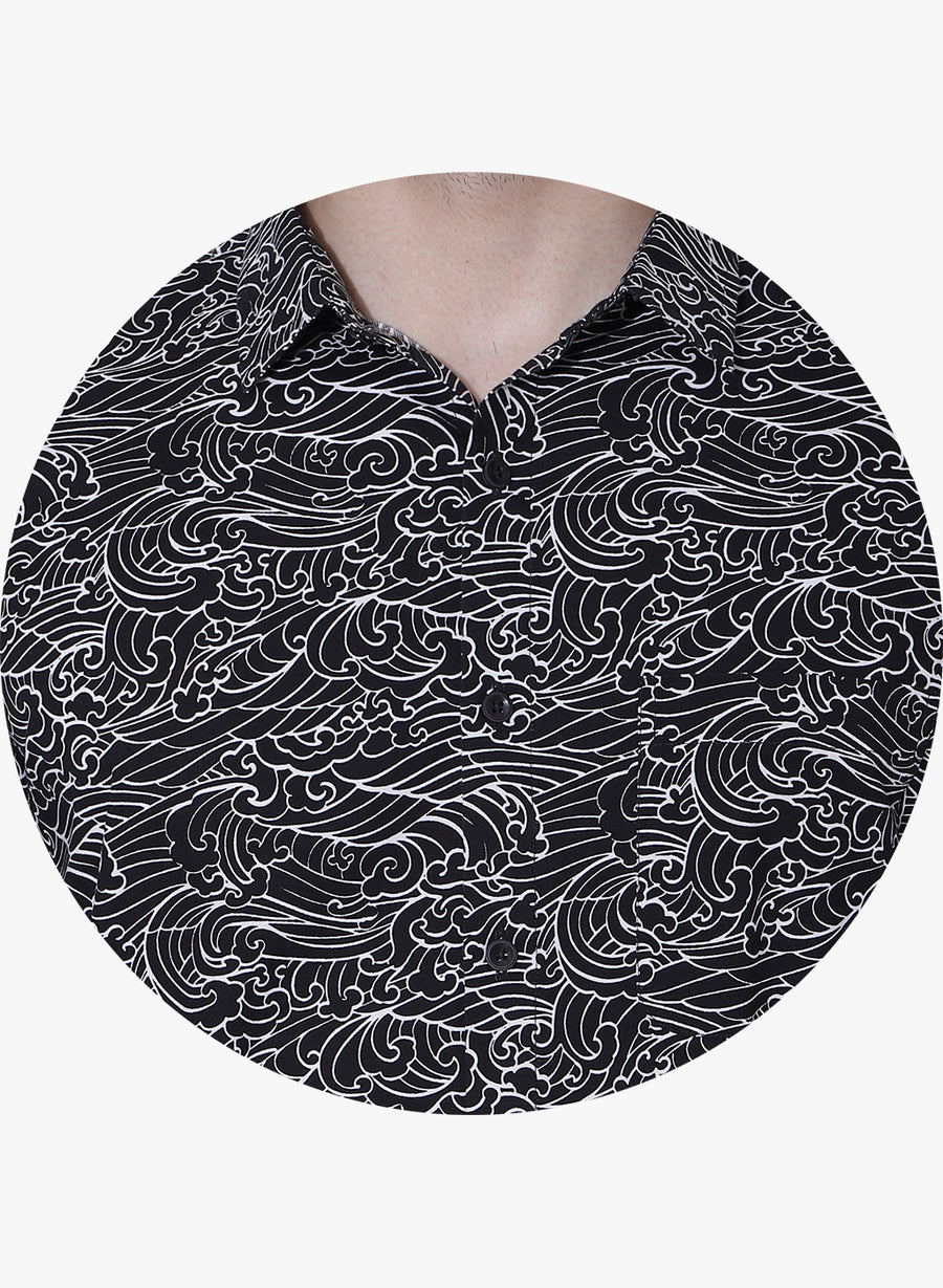 Kaiga Print Full Sleeves Shirt